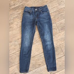 Lucky Brand Dark Blue Skinny Jeans 2 26